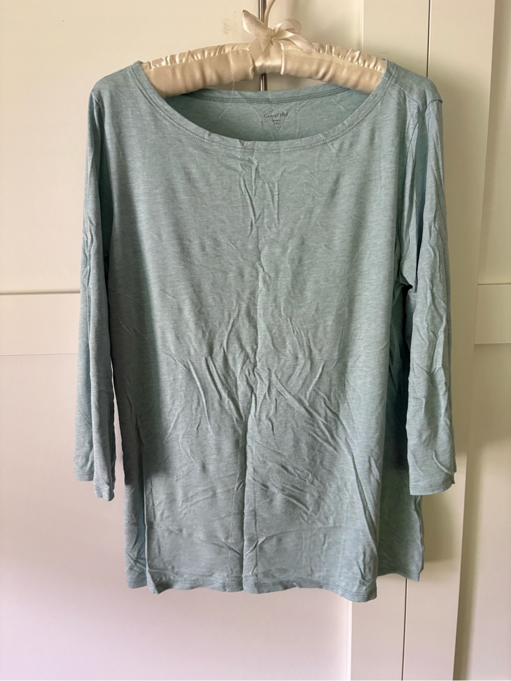 Garnet Hill Essential Boatneck tee